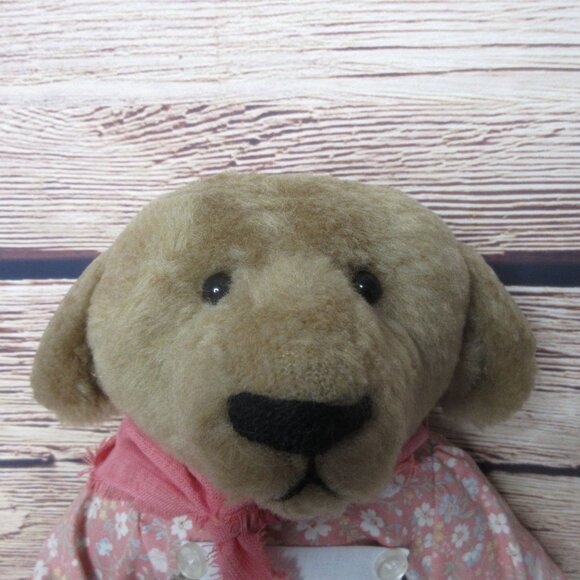 Bearly There Jointed Teddy Bear by Linda Spiegel To Market Mama Ida - 18" tall - Picture 3 of 10